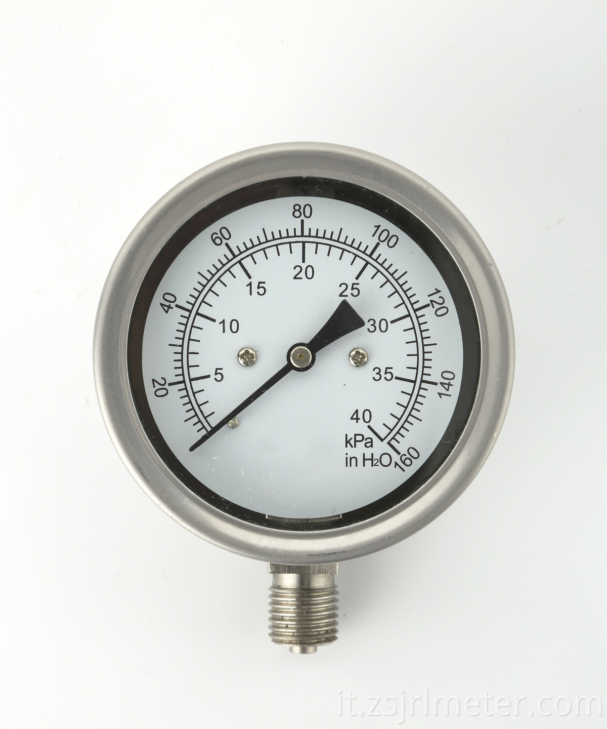 Misuratore di pressione mimor manometro in acciaio inossidabile a capsula di buona qualità di vendita calda